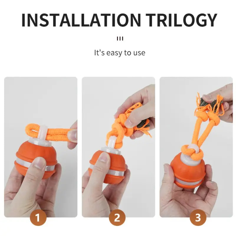 Smart Rolling Ball Toy for Dogs - Indoor Training Device for Pet Stimulation and Entertainment, Durable Bite-Resistant Design for Boredom Relief