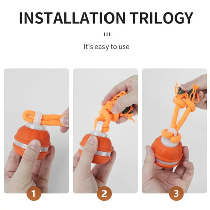 Smart Rolling Ball Toy for Dogs - Indoor Training Device for Pet Stimulation and Entertainment, Durable Bite-Resistant Design for Boredom Relief