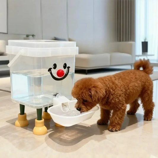 Automatic Pet Water Dispenser, 3L/5L Capacity, Non-Slip Design for Dogs and Cats, Easy to Clean, Suitable for Indoor and Outdoor Use