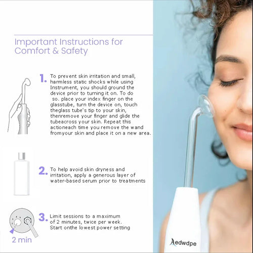 Violet Ray High-Frequency Facial Wand